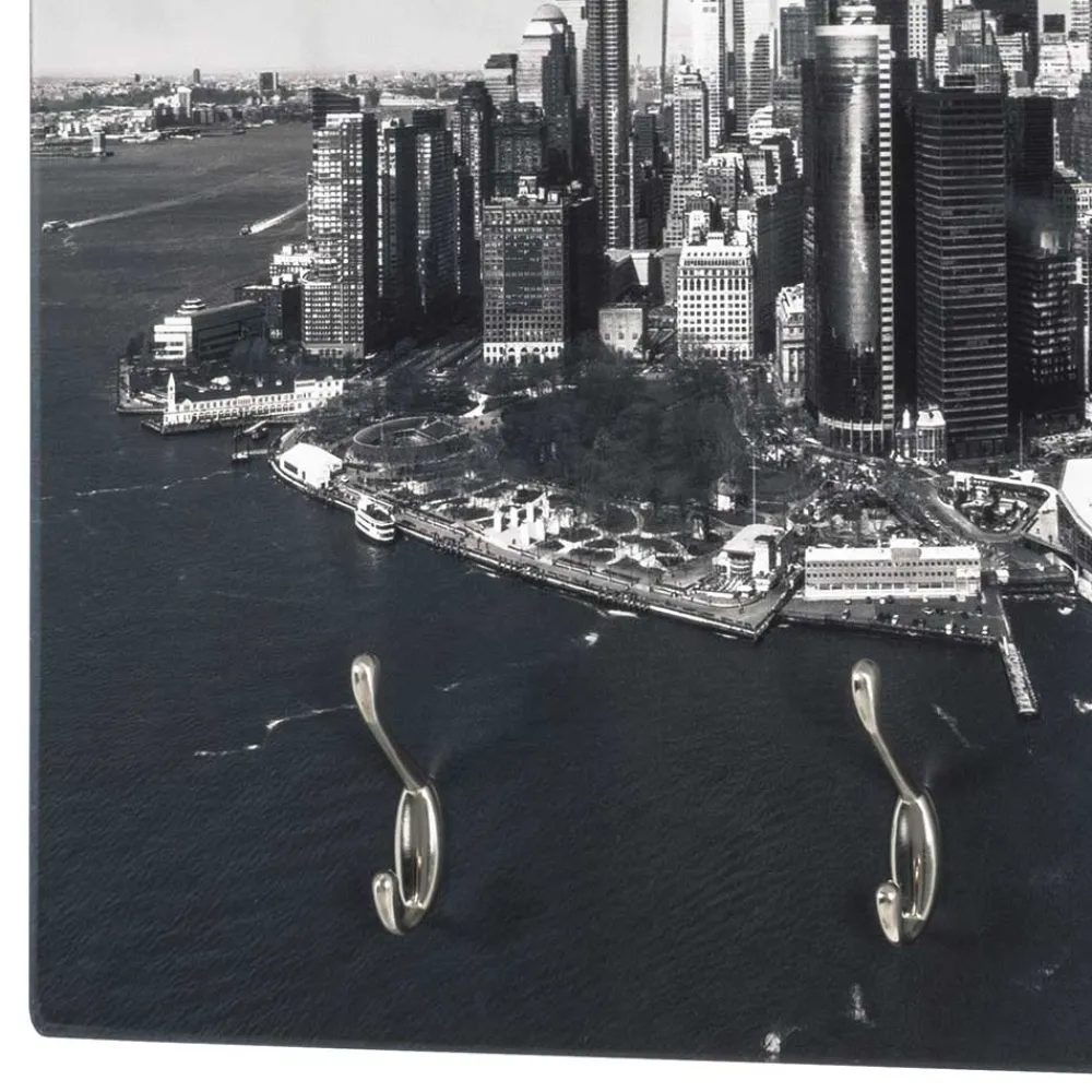 Wohnen Bürogarderoben|Garderoben*60x60 cm Wandgarderobe mit Fotodruck - Bahma