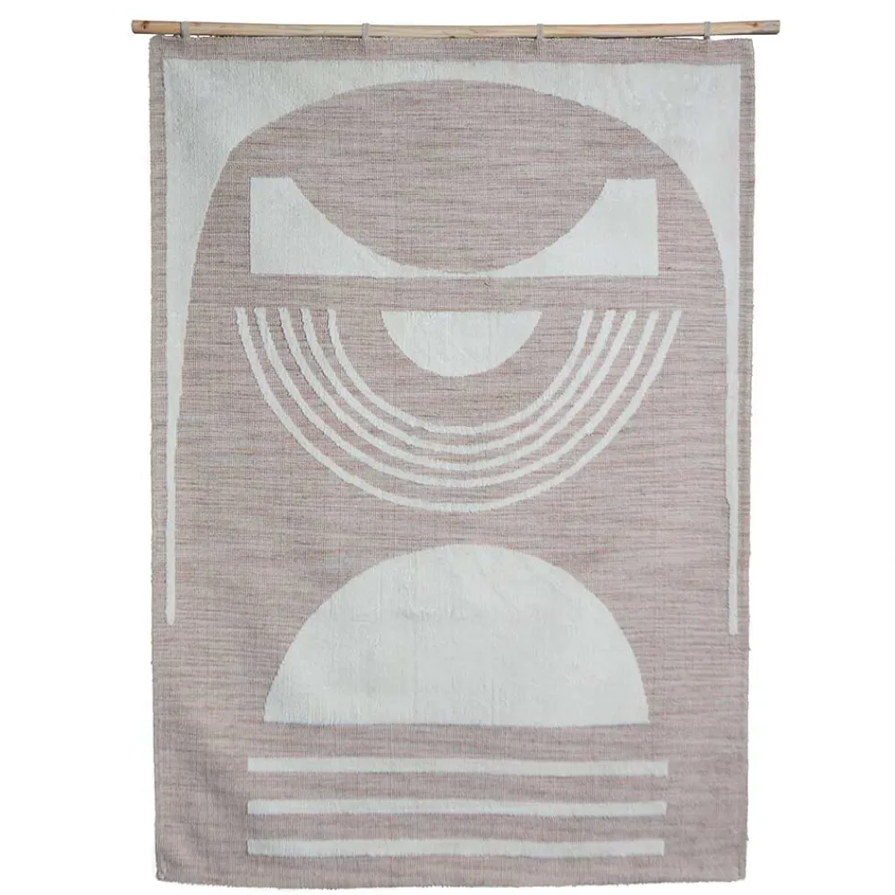 Wohnen Skandinavische Möbel|Teppiche*170x240 cm Wandteppich in Beige und Creme - Bojea