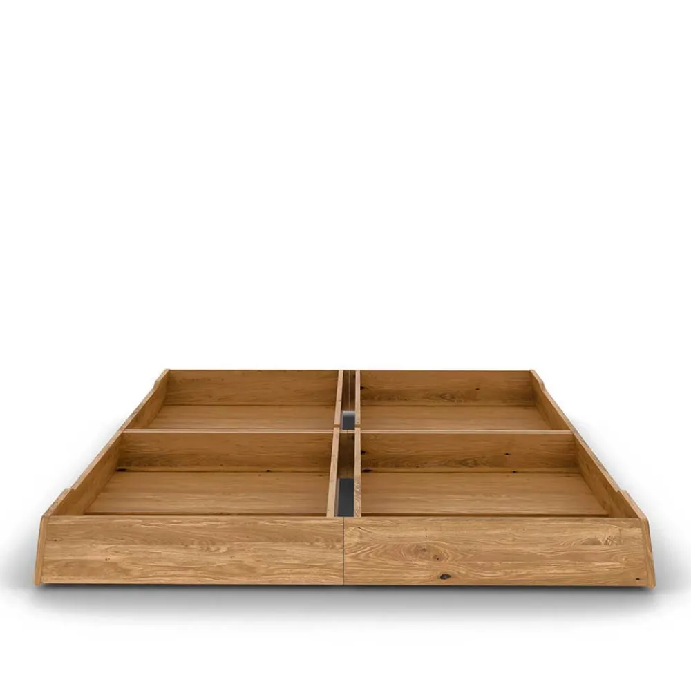 Wohnen 140x200 Designbett aus Wildeiche - Puwa
