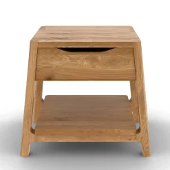 Wohnen 140x200 Designbett aus Wildeiche - Puwa