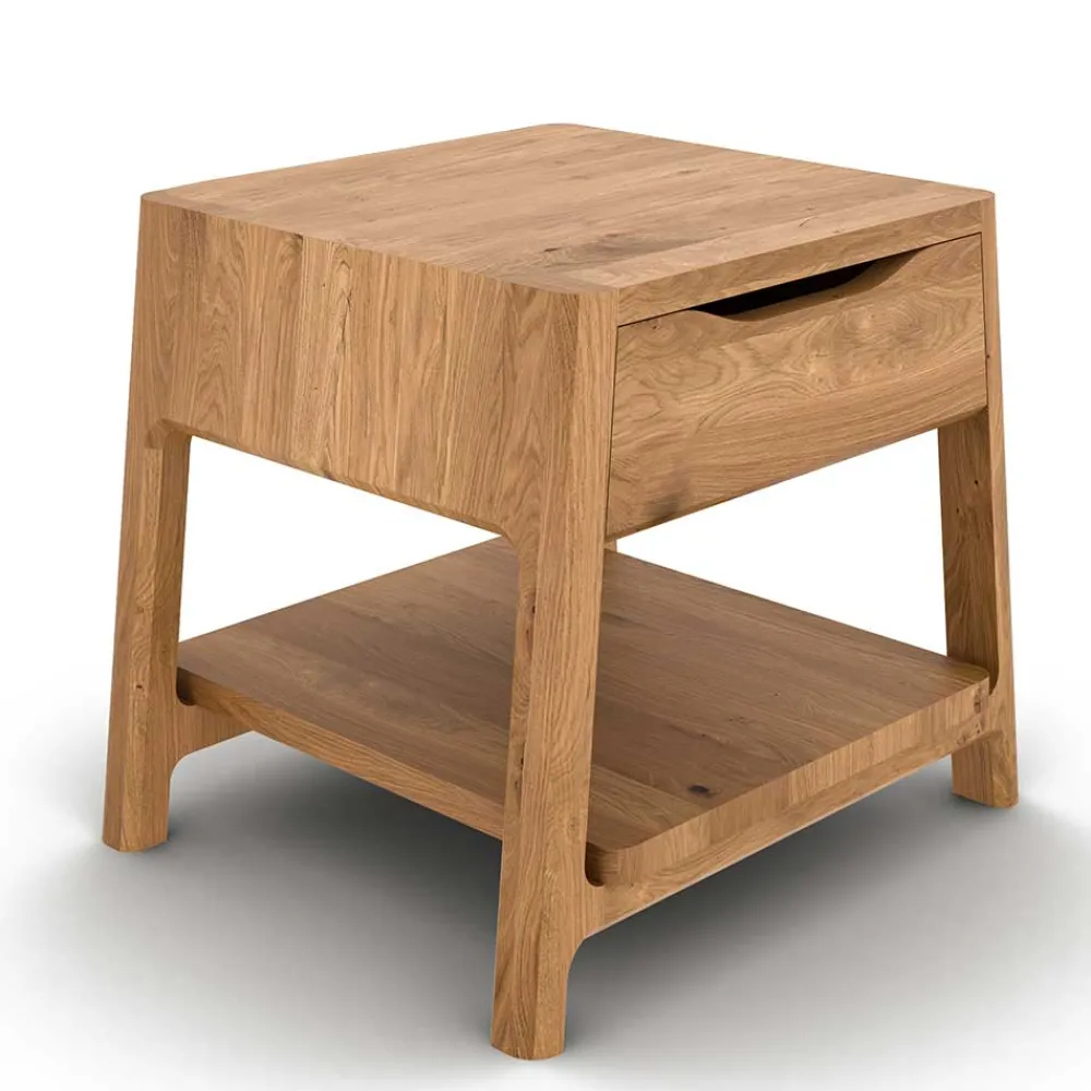 Wohnen 140x200 Designbett aus Wildeiche - Puwa