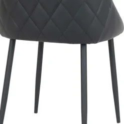 Wohnen 140x95 Esstisch & Polsterstühle - Georgetta (fünfteilig)