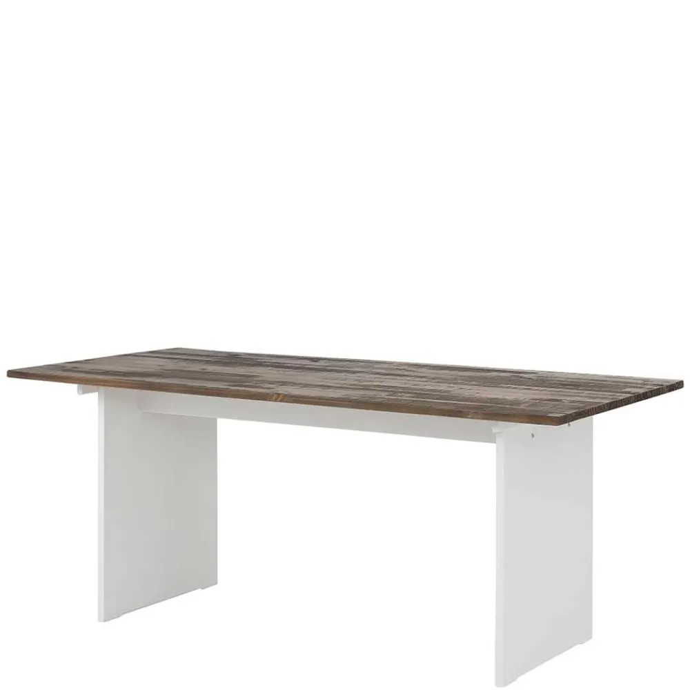 Wohnen Skandinavische Möbel*180x90 Esstisch mit Wangengestell zweifarbig - Chihu