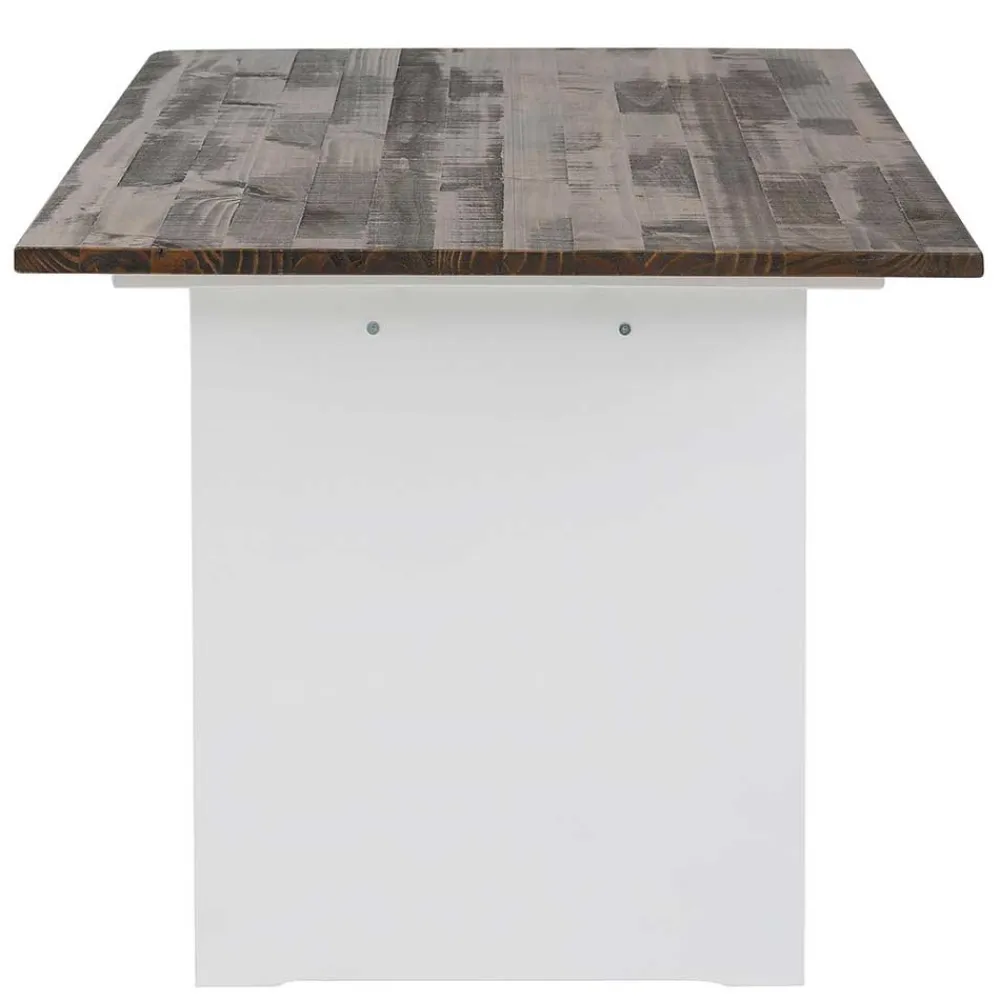 Wohnen Skandinavische Möbel*180x90 Esstisch mit Wangengestell zweifarbig - Chihu