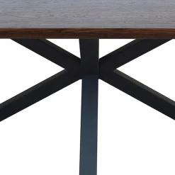 Wohnen 180x90 Esszimmertisch & vier Stühle - Rustieke (fünfteilig)