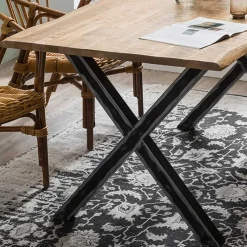 Wohnen 160x85 Esszimmertisch aus Mangoholz - Bastiono