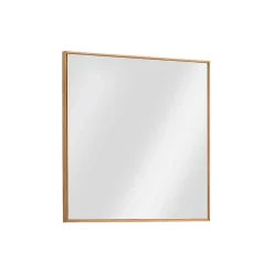 Wohnen 72x72 Flurspiegel mit Massivholz Wildeiche - Mandrey