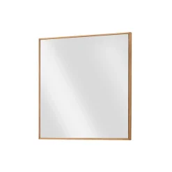 Wohnen 72x72 Flurspiegel mit Massivholz Wildeiche - Mandrey
