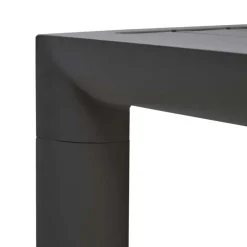 Wohnen Metall-Gartenmöbel|Gartentische*150x77 Garten Stehtisch in Dunkelgrau - Dumoriva