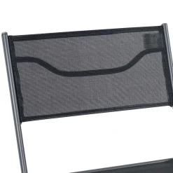 Wohnen Balkonmöbel|Terrassenmöbel*80x55 Gartentisch & Klappstühle Set - Xenata (dreiteilig)