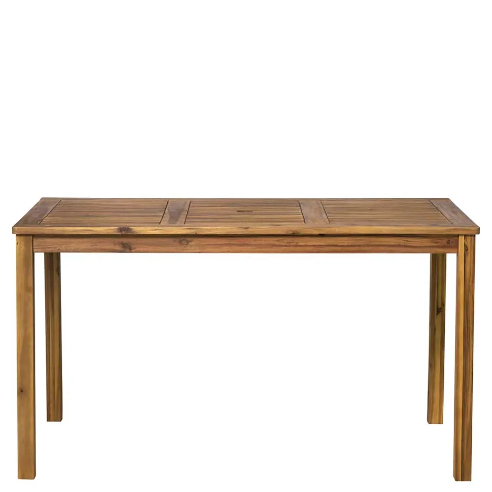 Wohnen 135x80 Gartentisch im klassischen Design - Delizita