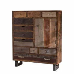 Wohnen Esszimmerschränke|Highboards*90x120 Highboard mit 11 Schubladen - Bahiro