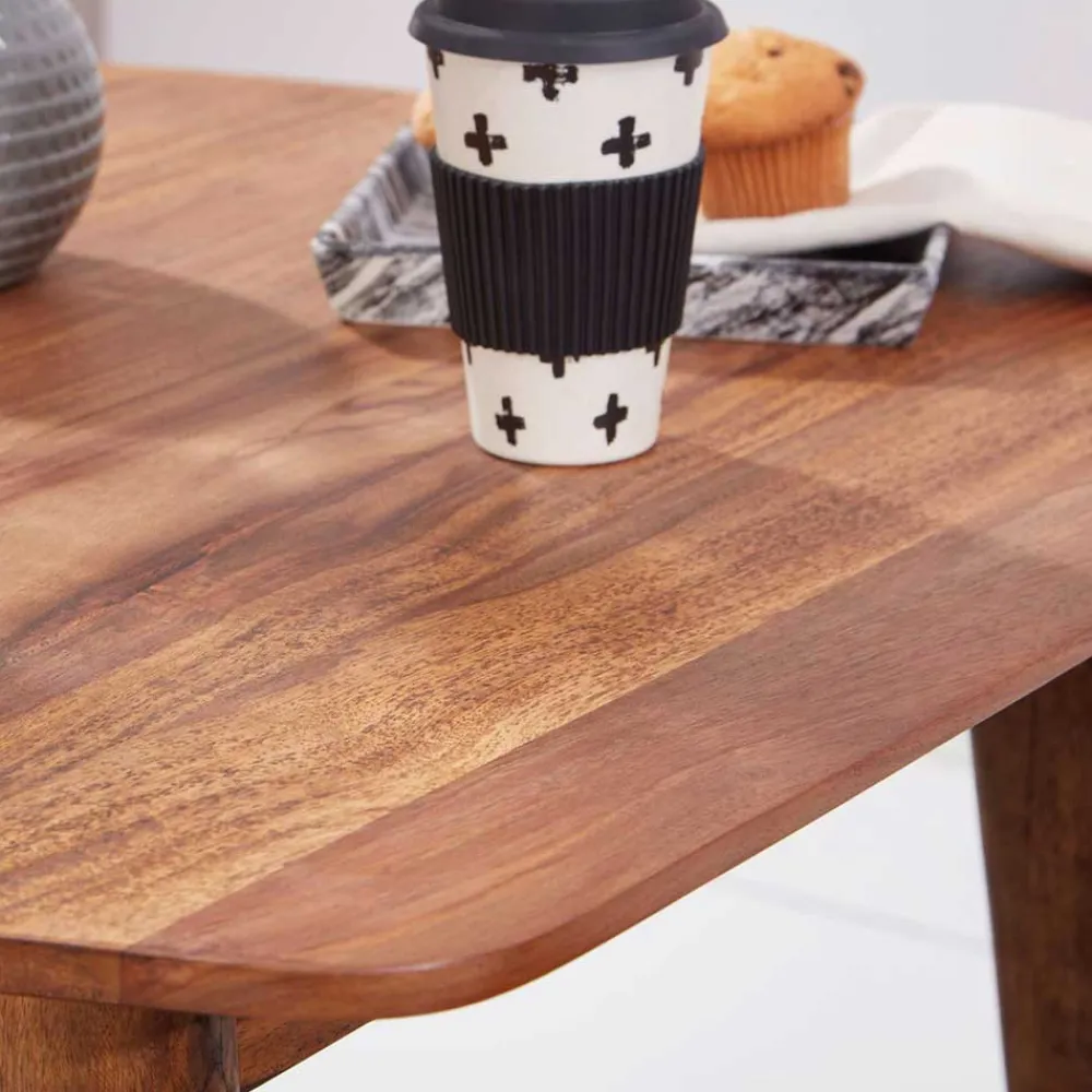 Wohnen Retro Möbel*80x80 Holz Küchentisch quadratisch - Japaneso