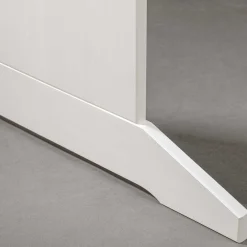 Wohnen 110x70 Küchentisch in Braun Kiefer & Weiß - Vatina