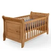 Kinder Wohnen 70x140 Kiefernholz Babybett gebeizt & geölt - Piatra