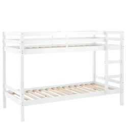 Wohnen Kinderbetten*90x200 Kinder Etagenbett in Weiß - Carona