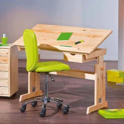 Kinder Wohnen 109x55 Kinder Schreibtisch höhenverstellbar - Cantabria