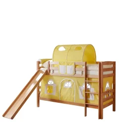 Kinder Wohnen 90x200 Kinder Stockbett mit Rutsche - Vimal