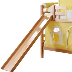 Kinder Wohnen 90x200 Kinder Stockbett mit Rutsche - Vimal