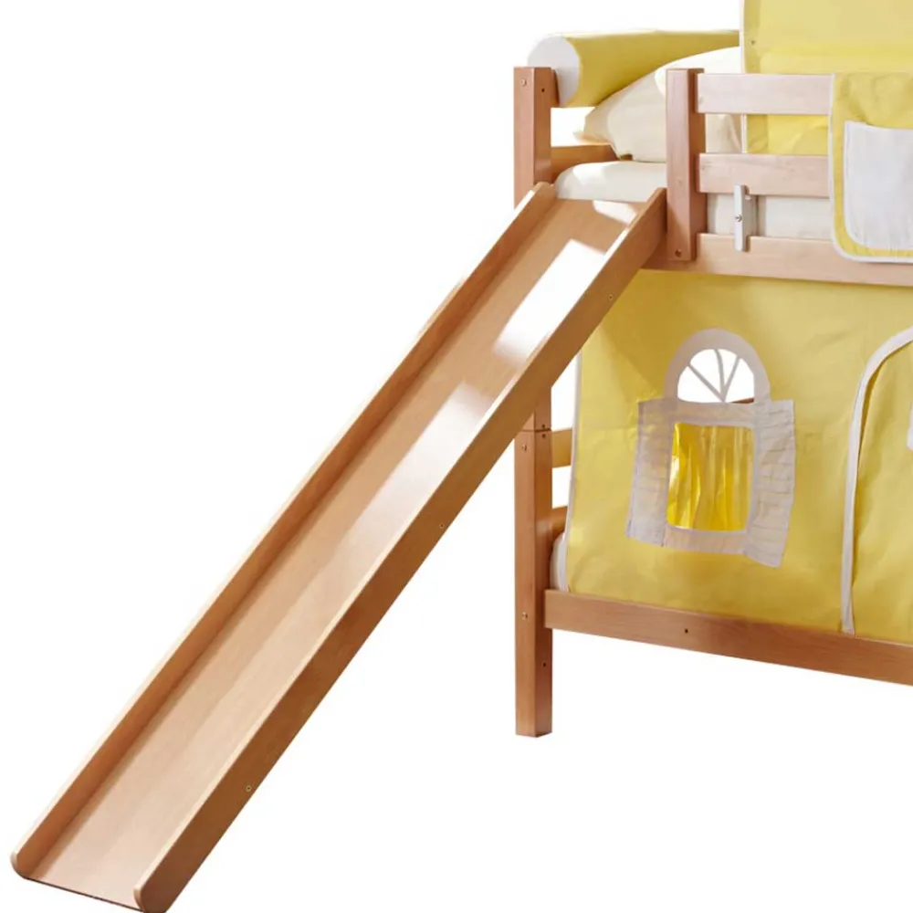 Kinder Wohnen 90x200 Kinder Stockbett mit Rutsche - Vimal