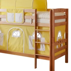 Kinder Wohnen 90x200 Kinder Stockbett mit Rutsche - Vimal