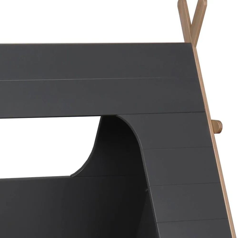 Wohnen Kinderbetten|Kindermöbel*90x200 Kinder Zeltbett in Grau - Casserra