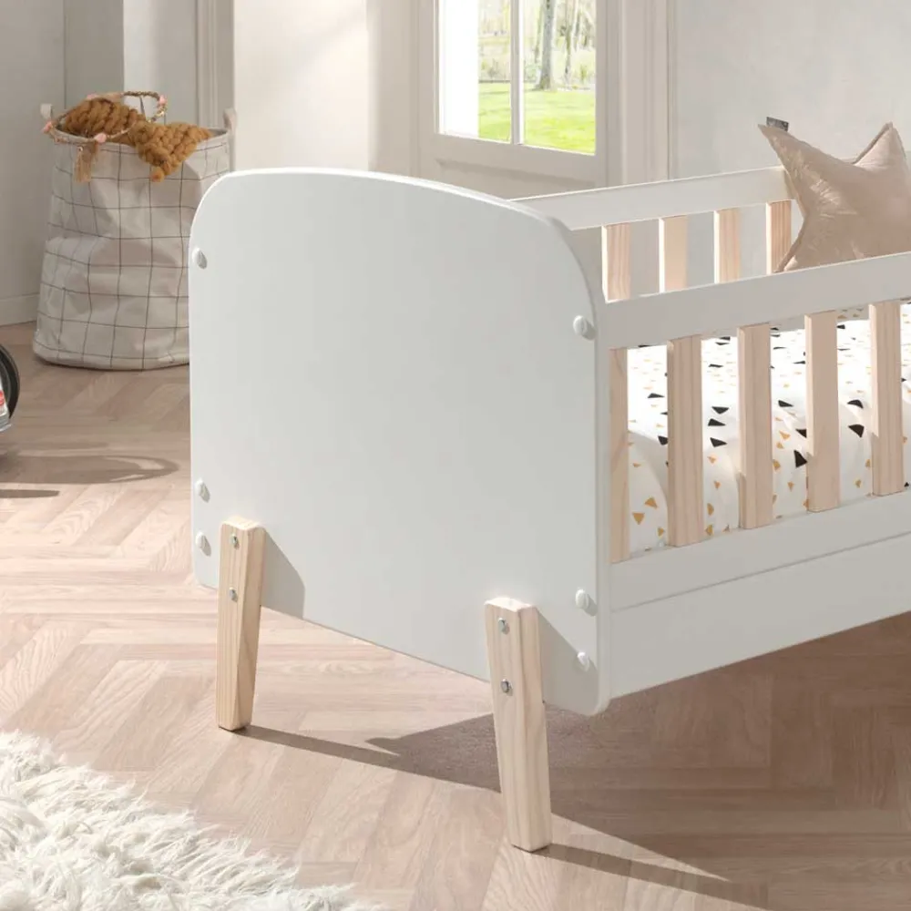 Wohnen Kindermöbel|Babybetten*70x140 Kinderbett mit Rausfall Schutz - Mael