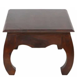 Wohnen 60x60 oder 110x60 Opiumtisch aus Akazie Braun - Gorges