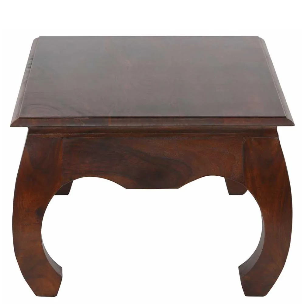 Wohnen 60x60 oder 110x60 Opiumtisch aus Akazie Braun - Gorges