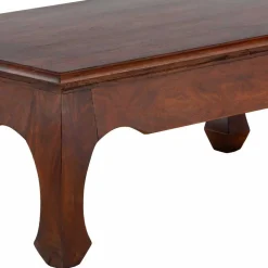 Wohnen 60x60 oder 110x60 Opiumtisch aus Akazie Braun - Gorges