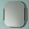 Wohnen Spiegel|Flurspiegel*61x61 Quadrat Spiegel mit abgerundeten Ecken - Rodyris