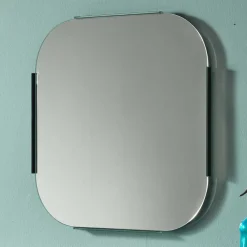 Wohnen Spiegel|Flurspiegel*61x61 Quadrat Spiegel mit abgerundeten Ecken - Rodyris