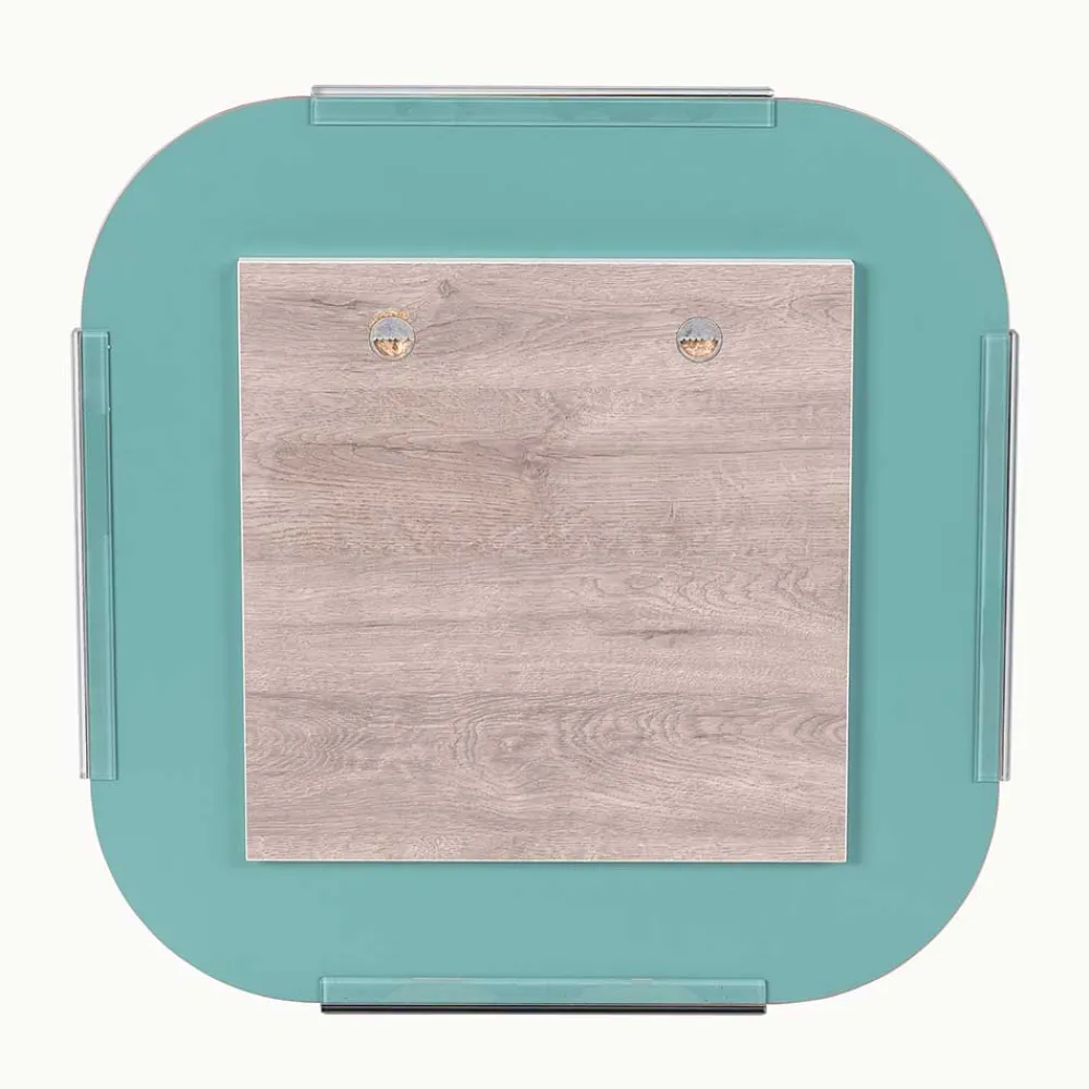 Wohnen Spiegel|Flurspiegel*61x61 Quadrat Spiegel mit abgerundeten Ecken - Rodyris