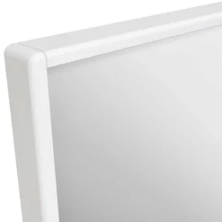 Wohnen Spiegel|Flurspiegel*80x80 Quadratischer Spiegel mit weißem Rahmen - Oranias