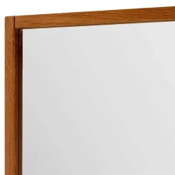 Wohnen Spiegel|Flurspiegel*50x120 Rechteckiger Wandspiegel mit Eichenrahmen - Artensian