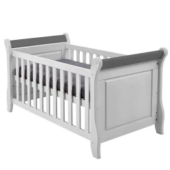 Kinder Wohnen 70x140 Scandi Style Gitterbett für Kinderzimmer - Mirandesca