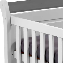 Kinder Wohnen 70x140 Scandi Style Gitterbett für Kinderzimmer - Mirandesca