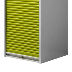 Wohnen 50x202 Schrank mit grünem Roll-Laden - Cabelia