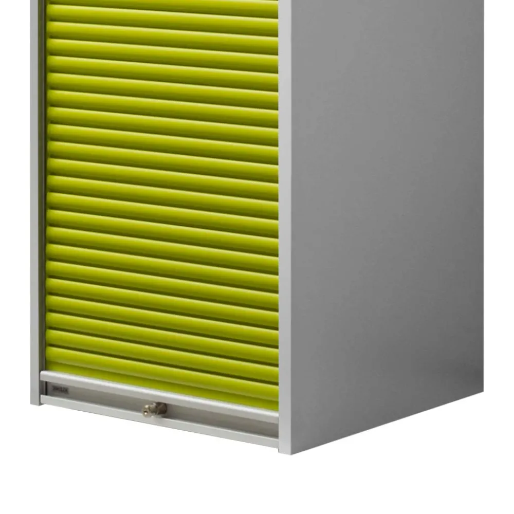 Wohnen 50x202 Schrank mit grünem Roll-Laden - Cabelia