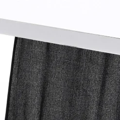 Wohnen 127x60 Schreibtisch in Weiß mit Rot - Kastawa