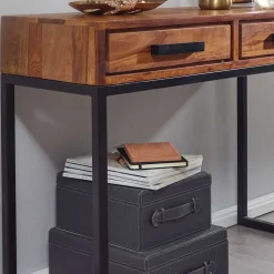 Wohnen Schminktische*90x36 Schreibtisch Schminktisch mit Schubladen - Vioriga