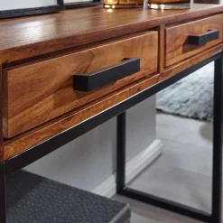 Wohnen Schminktische*90x36 Schreibtisch Schminktisch mit Schubladen - Vioriga