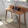 Wohnen Naturholzmöbel|Massivholzmöbel*110x58 Schreibtisch Sekretär aus Holz - Eyes
