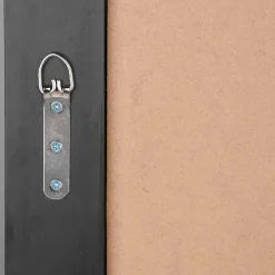 Wohnen Spiegel|Flurspiegel*55x70 Spiegel mit breitem Rahmen in Silber - Tunapuna