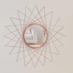 Wohnen Spiegel|Flurspiegel*79x79 Spiegel mit Sternrahmen filigran - Reesa