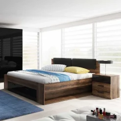 Wohnen 140x200 Stauraumbett modern - Ulpro