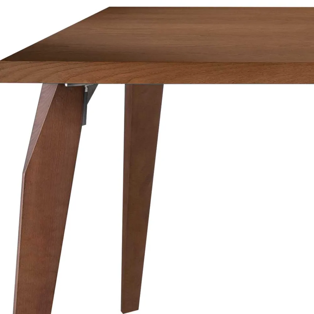 Wohnen 200x100 Tisch in Nussbaum mit Furnier - Foligro