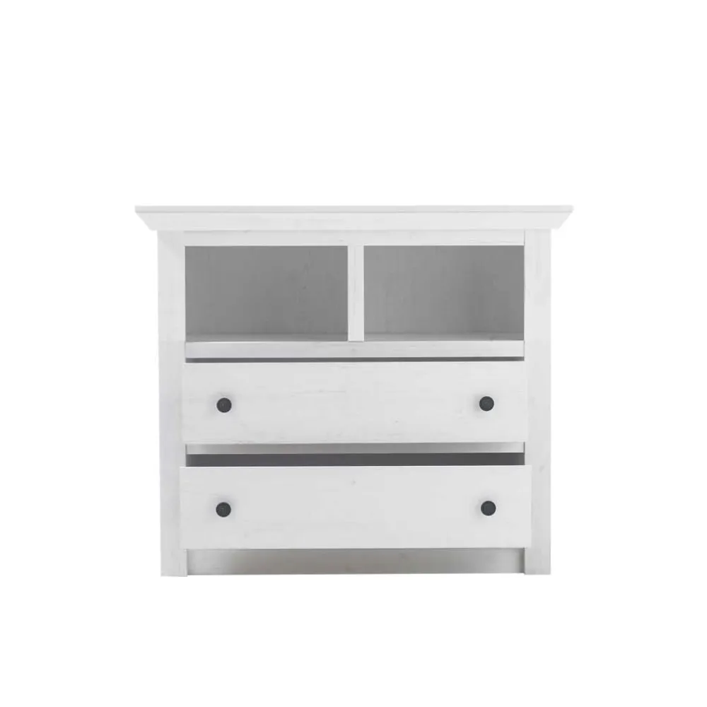 Wohnen Flurkommoden*104x90 Touchwood Kommode mit 2 Schubladen - Chelles