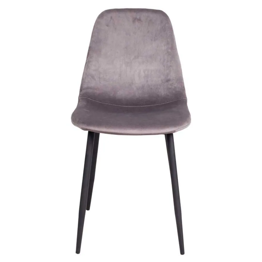 Wohnen 140x95 X-Fuß Esstisch & 4 Stühle - Turino (fünfteilig)