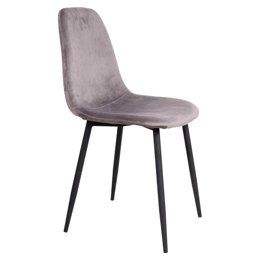 Wohnen 140x95 X-Fuß Esstisch & 4 Stühle - Turino (fünfteilig)